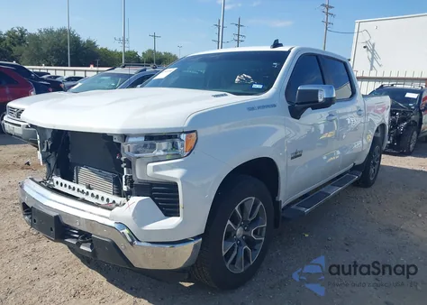 2025 Chevrolet Silverado 1500 2Wd Short Bed Lt from USA, damaged, VIN 3GCPACEK1SG100324